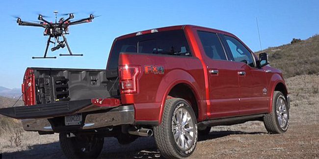 Фото - В Ford планируют использовать дроны для помощи беспилотным авто