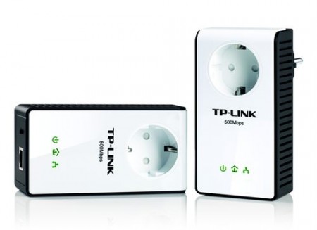 Фото - Адаптеры TP-LINK Powerline со встроенными розетками