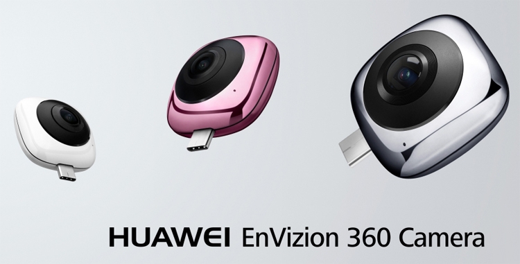 Фото - Huawei EnVizion 360: внешняя панорамная камера для смартфонов»