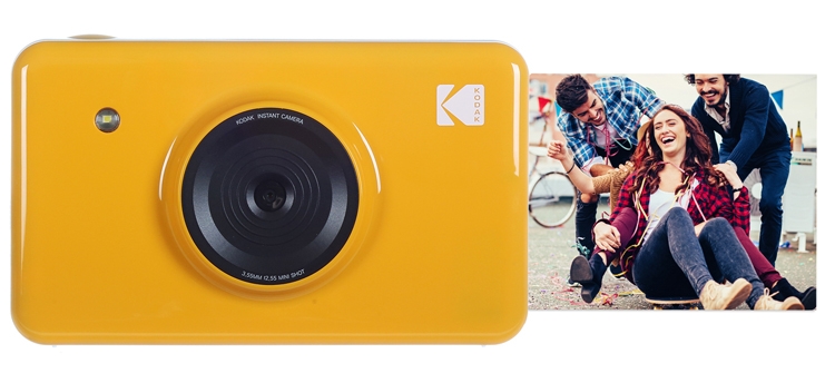 Фото - Kodak Mini Shot: камера моментальной печати с дисплеем и Bluetooth»