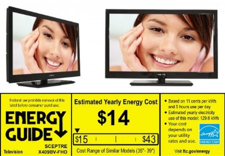 Фото - Scepter выпустила недорогой и энергоэффективный 40-дюймовый HDTV